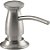 KOHLER K-1893-C-VS Design Transicional Dispenser de Sabão Embutido em Aço Inoxidável - Imagem 2