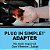 Adaptador Hopkins Towing Solutions 47585 7 RV Blade para 6 Pole Round e 4 Flat Nite-Glow - Imagem 2
