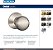 Maçaneta da porta Orbit Schlage F10 ORB 619, fechadura de passagem para hall e closet, níquel acetinado - Imagem 2