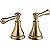 TORNEIRA DELTA H697CZ, 4.81 x 4.81 x 4.81 polegadas, Bronze Champanhe - Imagem 2