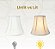 Royal Designs, Inc. True Bell Abajur, Branco, 4 x 8 x 7.25 - Imagem 3