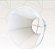 Royal Designs, Inc. True Bell Abajur, Branco, 4 x 8 x 7.25 - Imagem 4