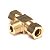 Vulcan Hart Tee, 3/8Mpt X 7/16Cc - Tee Vulcan Hart, 3/8Mpt X 7/16Cc - Imagem 1