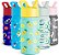 Garrafa de água para crianças Simple Modern Spongebob com tampa de canudo | Copo térmico de aço inoxidável reutilizável presente para escola, crianças, meninas, meninos | Coleção Summit | 14oz, Abacax - Imagem 1