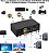 Chaveador KVM USB 3.0 HDMI para dois monitores com Display Estendido de 2 Portas, 4K 60Hz com Cabos e Áudio 922HUA-3. - Imagem 4