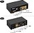 Chaveador KVM USB 3.0 HDMI para dois monitores com Display Estendido de 2 Portas, 4K 60Hz com Cabos e Áudio 922HUA-3. - Imagem 3