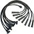 Pertronix 808220 Flame-Thrower Preto 8mm 8 Fio de Vela para Cilindro - Imagem 1