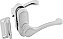 Fecho de alavanca National Hardware N262-196 V1320 na cor branca, 1-3/4 - Imagem 1