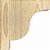 Ekena Millwork COR04X08X08NEW00RDF 4W x 8D x 8H Newport Rough Sawn Corbel, Douglas Fir = Ekena Millwork COR04X08X08NEW00RDF 4 W x 8 D - Imagem 3