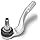 Terminal de direção TRW Automotive JTE167 para Ford F-250 Super Duty: 2005-2019 e outras aplicações. - Imagem 3