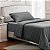 Capas de Edredom de Cama Subrtex 2 PCS Cobertura de Cama de Algodão Premium de Tencel Sedoso com Fechamento de Botão Twin/Twin XL 1 Fronha Ultra Macia e Leve Qualidade de Hotel Cinza - Imagem 1