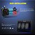 Nilight - 90105C 3 Gang Painel de Interruptor de Alumínio 5 Pinos ON/Off Pré-Cabeado com Suporte de Interruptor Basculante 12/24V para Barco Marinho Carro ATV UTV, Garantia - Imagem 4