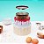 Caixas de bolo Suck UK: recipiente para bolo e latas de biscoito com tampa para presentear, recipiente de armazenamento de bolo em camadas com design em cascata, pote de biscoito para decorar a cozinha, - Imagem 3