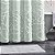 Cortina de chuveiro de tecido de algodão 100% Peri Home para banheiro, 72 x 72 polegadas, verde chenille rose - Imagem 4