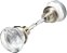 idh by St. Simons 21301-015 Maçaneta de Cristal de Qualidade Premium com Base Redonda de Latão Maciço, Níquel Acetinado - Imagem 3