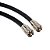 Cabo Coaxial Amphenol CO-213UHFMX20-050 RG213 UHF PL-259 Preto, 50 Ohm, Macho para Macho, 50' - Imagem 1