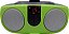 Sylvania SRCD243 Reprodutor de CD Portátil com Rádio AM/FM, Boombox(Verde) - Imagem 1