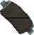 Beck/Arnley 085-6621 Pastilha de freio premium com hardware Montagem de Serviço Automotivo - Imagem 3
