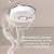 Detector de Fumaça Inteligente Kidde, WiFi, Dispositivo Compatível com Alexa, Com Fio com Backup de Bateria, Alertas por Voz e Aplicativo - Imagem 2