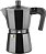 de cafeteira de café expresso MAGEFESA ® Kenia Noir para fogão, 12 xícaras / 20 oz, faça seu próprio café italiano em casa com essa cafeteira moka de café cubano, feita em alumínio esm - Imagem 1