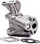 Bomba de óleo Melling M57B para motores Ford 390/428 - Imagem 1