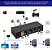 Comutador KVM USB 3.0 HDMI de monitor duplo de 4 portas com exibição estendida 4K 60Hz com cabos e áudio 942HUA-3 - Imagem 4