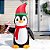 Decorações infláveis de Natal com luzes LED Glitzhome de 8 pés para decoração interna e externa, para quintal, gramado e casa, pinguim - Imagem 2