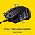 Mouse para jogos Corsair SCIMITAR RGB ELITE para MOBA, MMO - 18.000 DPI - 17 botões programáveis - Compatível com iCUE - Preto - Imagem 3