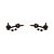Par de Links da Barra Estabilizadora da Suspensão Traseira para Ford Expedition e Lincoln Navigator 2003-2006 KTR-100997 - Imagem 1
