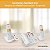 VTech SN5107 Aparelho Auxiliar Amplificado com Botões Grandes e Tela Grande para Sistemas de Telefone para Idosos SN5127 & SN5147, Multi - Imagem 5