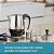 Percolador de Café em Aço Inoxidável Farberware FCP240, 4 Xícaras, Preto/Prata - Imagem 4