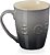 Caneca de Café Extra Grande Le Creuset 20 oz em Cerâmica, com Logotipo, Ostra - Imagem 1