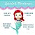Boneca de Pelúcia Disney Princesa Ariel 12 com Sons - Imagem 3