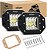 Luzes de Montagem Embutida LED Nilight Pods Spot Flood Combo Beam Atualizado Dirigindo Luz de Trabalho LED de Backup Reverso Montagem de Grade para Offroad 4x4 Caminhão SUV Jeep, Garantia de 2 Anos ( - Imagem 1