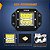 Luzes de Montagem Embutida LED Nilight Pods Spot Flood Combo Beam Atualizado Dirigindo Luz de Trabalho LED de Backup Reverso Montagem de Grade para Offroad 4x4 Caminhão SUV Jeep, Garantia de 2 Anos ( - Imagem 3