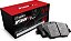 Pastilhas de freio traseiras da série R1 Concepts Rear Optimum OEp com amortecedores de borracha de aço | Compatível com Ford F-150 Heritage 2004, Ford F-150 2004-2009, Lincoln Mark LT 2006 - Imagem 1