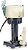 Pequeno Gigante CP1-115 1/70 HP, 115/127 Volts, 307 GPH, Bomba de Resfriamento Evaporativo com Cabo de 6 pés e Plugue de 3 pinos, Azul, 540005 - Imagem 1