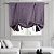 Cortinas Roll Up Faux Linen que Escurecem o Ambiente da HPD pela Metade do Preço para Janelas da Sala de Estar, Cozinha 46 X 63 (1 Painel), BOCH-TU18536-63, Íris - Imagem 1