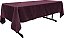 Toalha de mesa retangular lavável LA Linen Polyester Poplin, cobertura de mesa resistente a manchas e rugas 60x126, tecido de mesa para jantar, cozinha, festa, feriado 60 por 126 polegadas, cor ber - Imagem 1