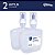 Recarga de sabonete líquido sem fragrância Kleenex® Ultra Moisturizing Foam Hand Sanitizer (34643), 1,2 L transparente para dispensadores automáticos Kimberly-Clark Professional™ ICON™ e Scott® Pro™,  Ecologo, NSF - Imagem 2
