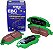 EBC Freios DP61099 Série 6000 Greenstuff Pastilha de Freio para Caminhão e SUV - Imagem 1