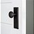 Maçaneta de porta Nostalgic Warehouse New York com placa em bronze atemporal - Imagem 2