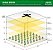 Luz de Crescimento de Plantas SANSI LED, LED de Espectro Completo 60W com Lente Óptica para Alto PPFD, Perfeito para Plantas de Estufa Internas, com Gancho. - Imagem 3