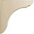 Suportes de madeira grande Olympic Ekena Millwork BKTW01X10X10OLRW, 1 3/4W x 10D x 10H, Borracha Wood - Imagem 3