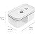 Caixa de Almoço de Plástico ZWILLING Fresh & Save, Recipiente de Armazenamento de Alimentos Hermeticamente Fechado, Recipiente de Preparação de Refeições, Livre de BPA, Cinza, Semitransparent - Imagem 3