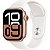Apple Watch S10 caixa de alumínio em rose e pulseira esportiva na cor light blush 42 mm M/G MWWJ3LW/A - Imagem 1