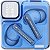 Fone de Ouvido Auricular QCY Melobuds Neo TWS Bluetooth - Azul Claro - Imagem 1