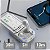 Fone de Ouvido Auricular Sem Fio Black Shark T11 RGB Bluetooth - Cinza - Imagem 4