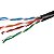 Cabo de Rede UTP Hikvision Cat5e 100% Cobre Capa Simples - Preto 305 metros (DS-1LN5EO-UU/E) - Imagem 1