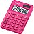 Calculadora Compacta Casio MS-7UC-RD - Rosa Escura - Imagem 1
